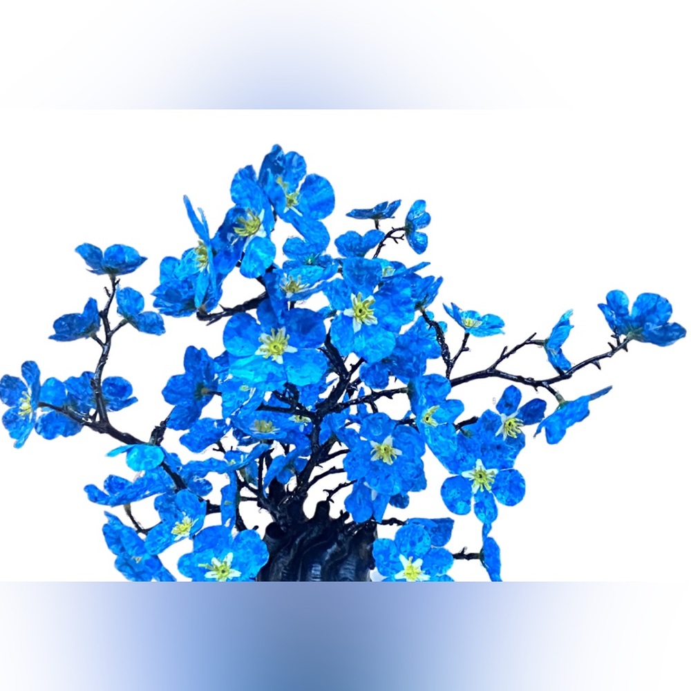 Hand Crafted Forget Me Not (Heart of Thorns) Mixed Media Surreal Sculpture Art - Picture 4 of 13